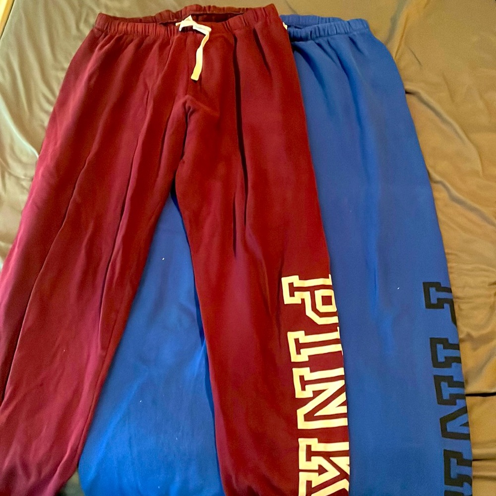 Pink joggers